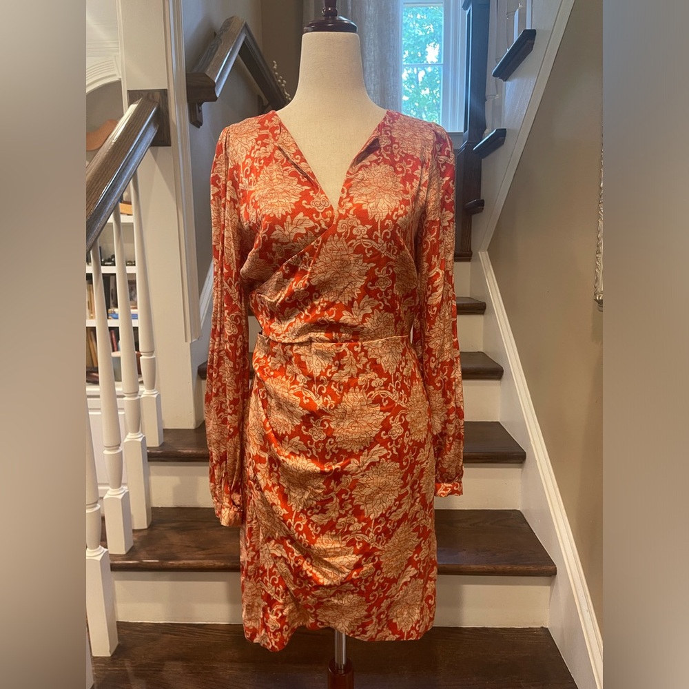 By Anthropologie NWT silk dress